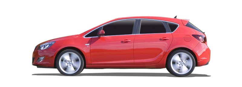 Запчасти VAUXHALL 8 ASTRA Mk VI (J) (P10) 1.6 CDTi