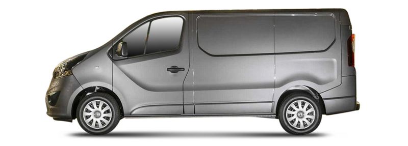 Запчасти VAUXHALL 1 VIVARO B c бортовой платформой/ходовая часть (X82) 1.6 CDTI