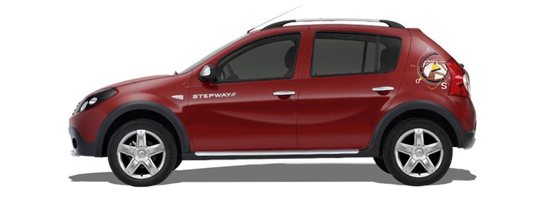 Запчасти DACIA 7 SANDERO 1.6 16V Bifuel