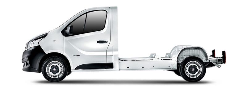 Запчасти FIAT 3 TALENTO c бортовой платформой/ходовая часть (296_) 1.6 D