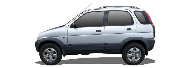 Запчасти DAIHATSU 2 TERIOS (J1_) 1.5