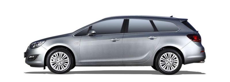 Запчасти VAUXHALL 9 ASTRA Mk VI (J) универсал (P10) 1.3 CDTi