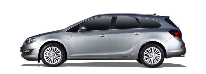 Запчасти VAUXHALL 9 ASTRA Mk VI (J) универсал (P10) 1.7 CDTi