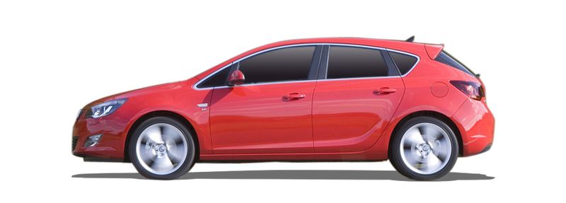 Запчасти VAUXHALL 8 ASTRA Mk VI (J) (P10) 1.4