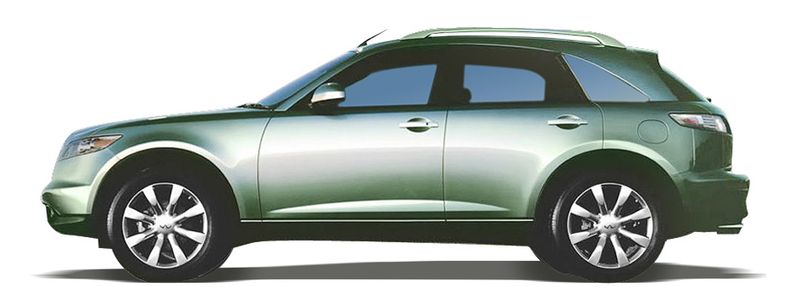 Запчасти INFINITI 5 FX 45 Привод на все колеса