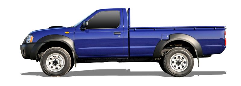 Запчасти NISSAN 8 NAVARA c бортовой платформой/ходовая часть (D21) 2.4 4WD