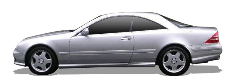 Запчасти MERCEDES-BENZ 4 S-CLASS купе (C215) CL 55 AMG