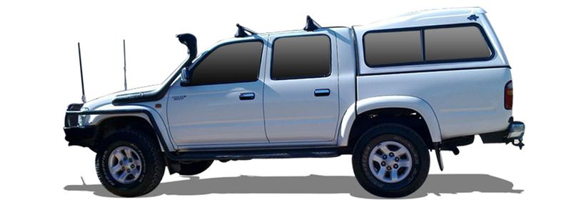 Запчасти TOYOTA 1 HILUX VII c бортовой платформой/ходовая часть (_N1_, _N2_) 2.0 (TGN15)