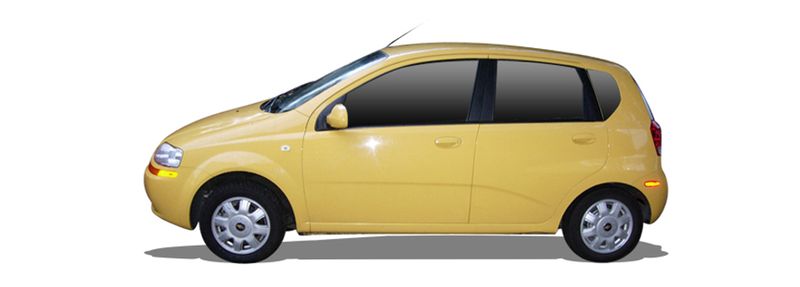 Запчасти CHEVROLET 5 AVEO / KALOS седан (T250, T255) 1.5