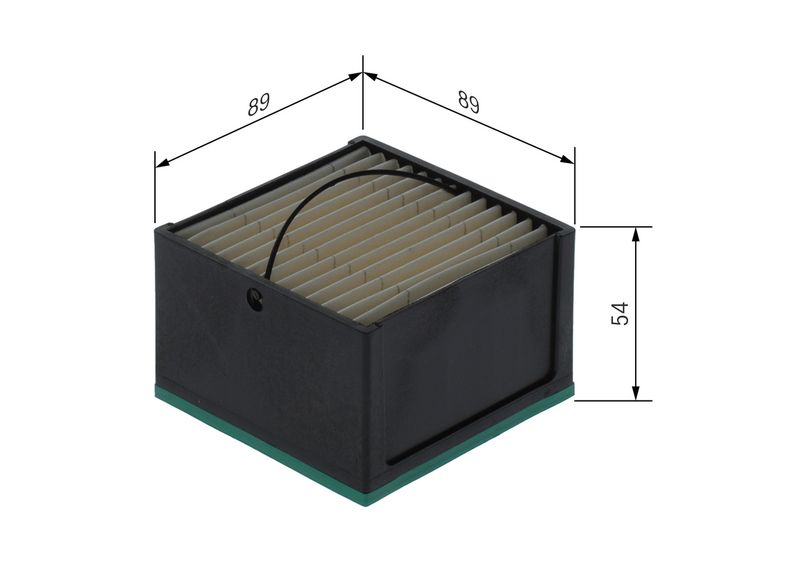 Топливный фильтр BOSCH F026402134
