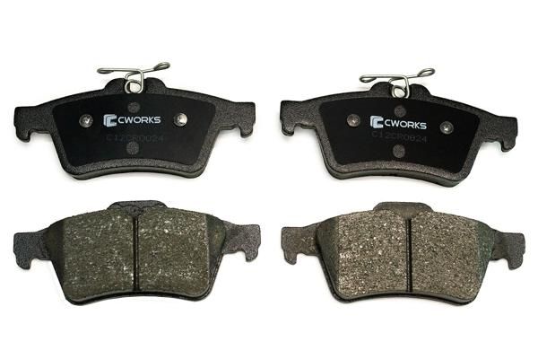 Комплект тормозных колодок, дисковый тормоз CWORKS C12CR0024