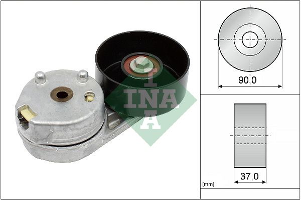 Натяжитель ремня, клиновой зубча INA 534068110