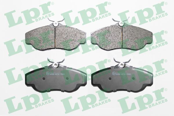 Комплект тормозных колодок, дисковый тормоз LPR 05P728