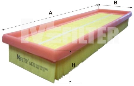 Воздушный фильтр MFILTER K470