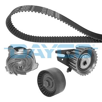 Водяной насос + комплект зубчатого ремня DAYCO KTBWP3310