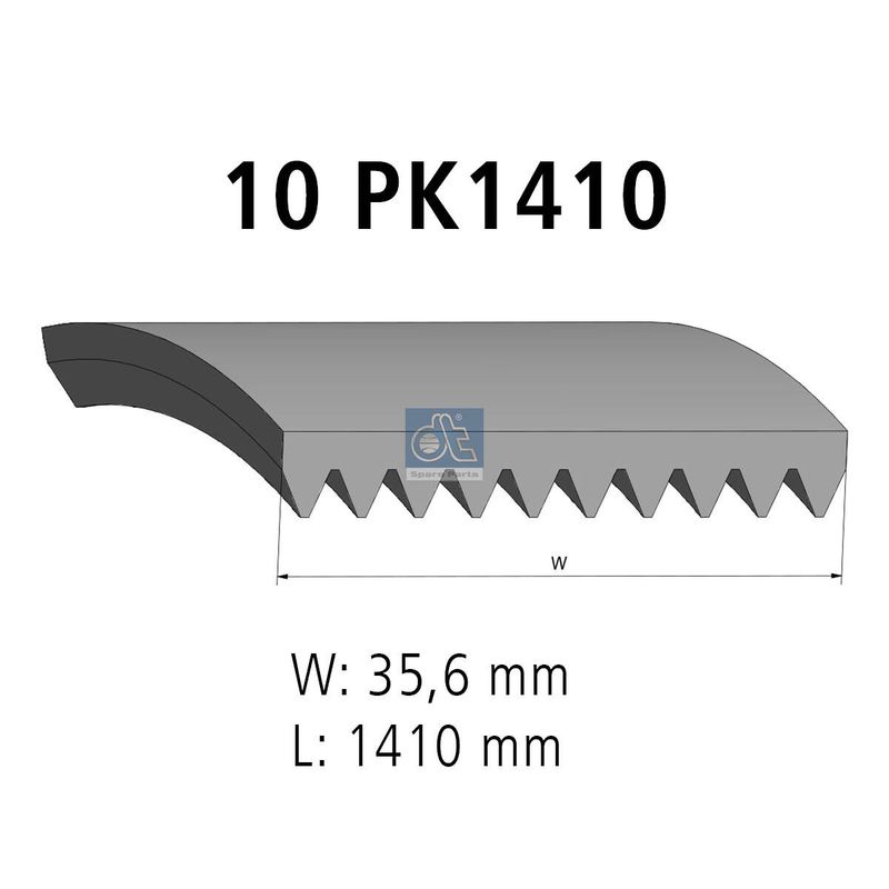 Поликлиновой ремень DT 480742