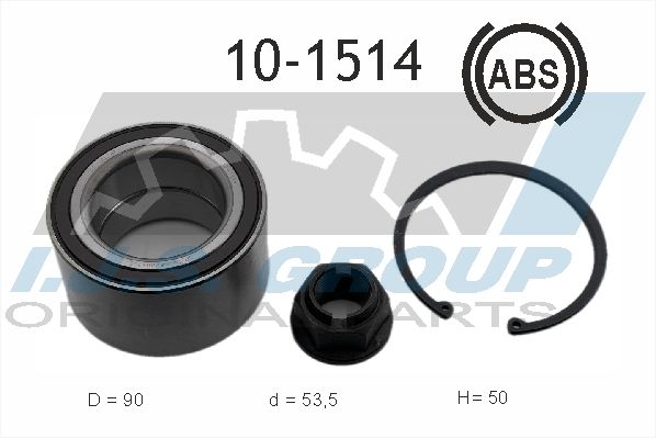 Комплект подшипника ступицы колеса IJS 101514