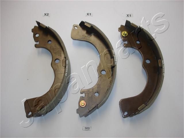 Комплект тормозных колодок JAPANPARTS GF300AF