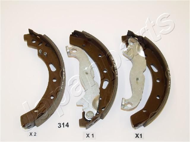 Комплект тормозных колодок JAPANPARTS GF314AF