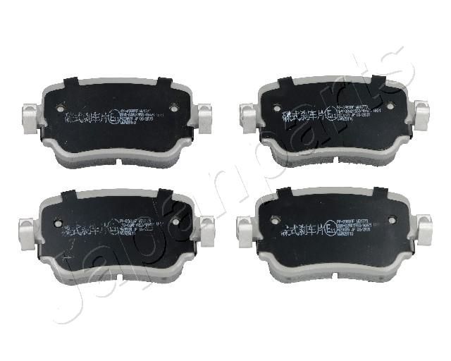 Комплект тормозных колодок, дисковый тормоз JAPANPARTS PP0900AF
