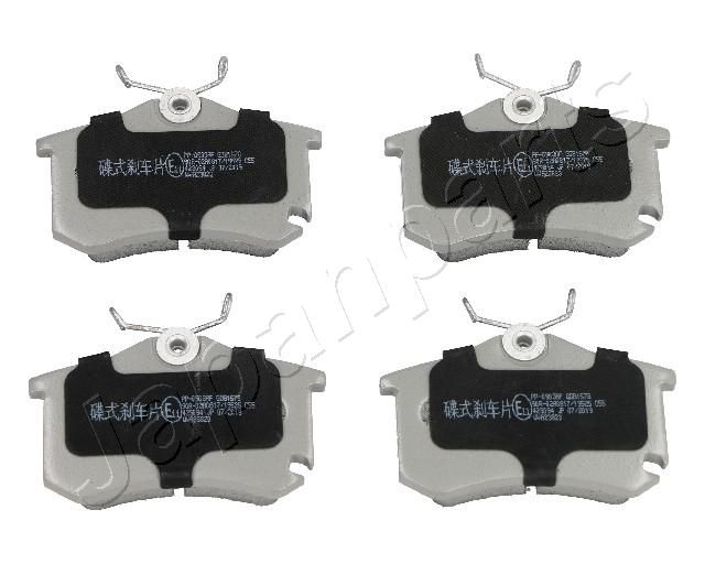 Комплект тормозных колодок, дисковый тормоз JAPANPARTS PP0903AF