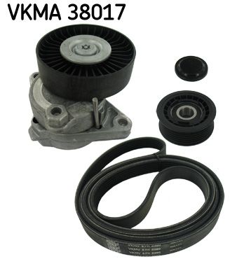 Поликлиновой ременный комплект SKF VKMA38017