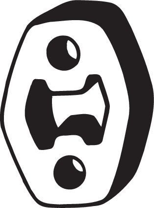 Резиновые полоски, система выпуска BOSAL 255107