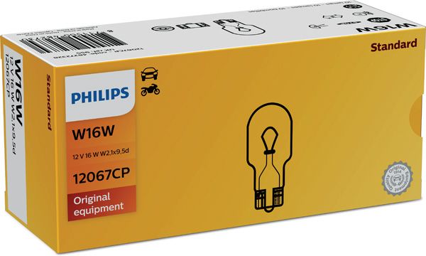 Лампа накаливания, фонарь указателя поворота PHILIPS 12067CP