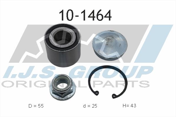 Комплект подшипника ступицы колеса IJS 101464
