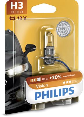 Лампа накаливания, фара дальнего света PHILIPS 12336PRB1