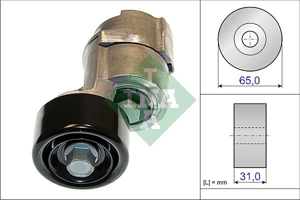 Натяжитель ремня, клиновой зубча INA 534043010