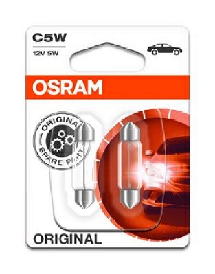 Лампа накаливания, фонарь освещения номерного знака OSRAM 641802B