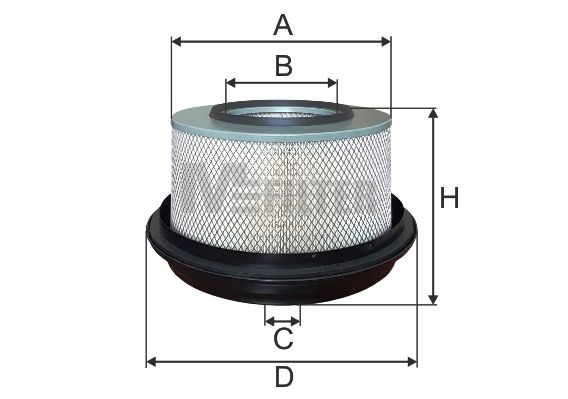 Воздушный фильтр MFILTER A568