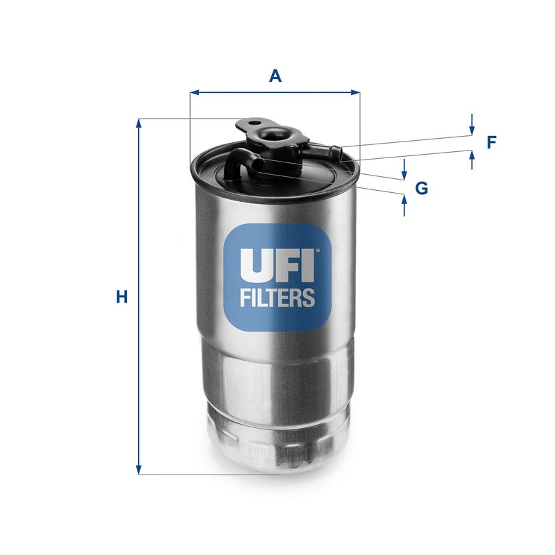 Топливный фильтр UFI 2442700