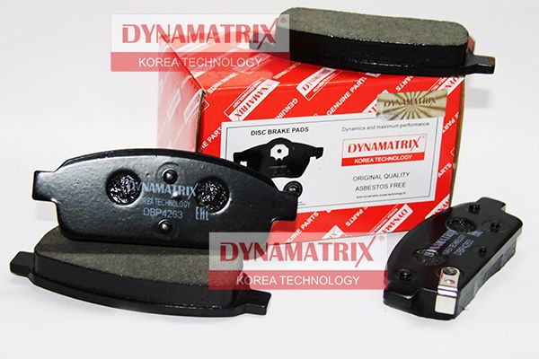 Комплект тормозных колодок, дисковый тормоз DYNAMATRIX DBP4263