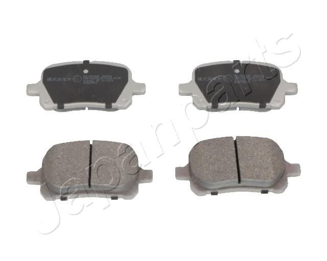 Комплект тормозных колодок, дисковый тормоз JAPANPARTS PA2008AF