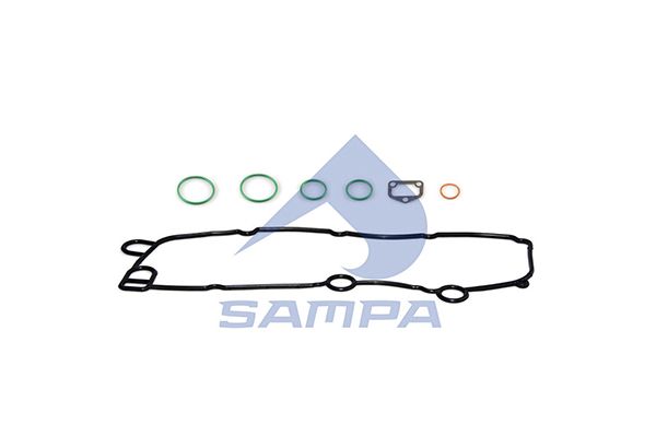 Комплект прокладок, маслянный радиатор SAMPA 040669