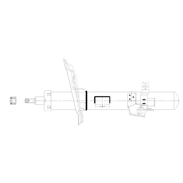 Амортизатор CTR GY1735G