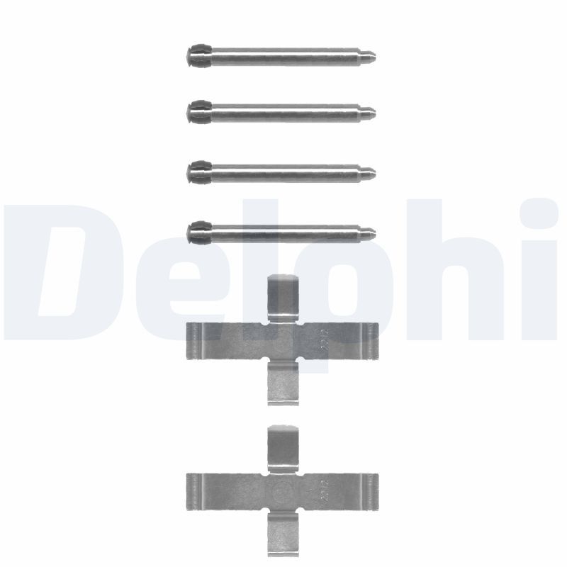 Комплектующие, колодки дискового тормоза DELPHI LX0070