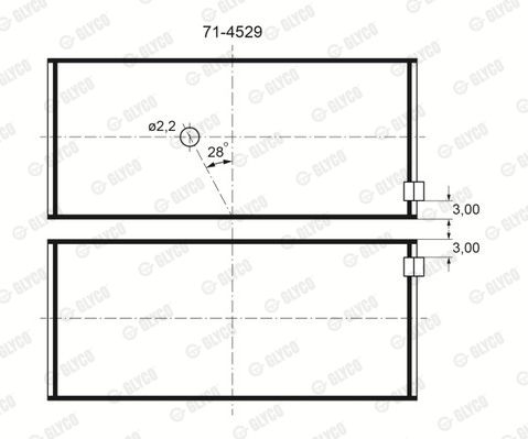 Подшипник GLYCO 714529