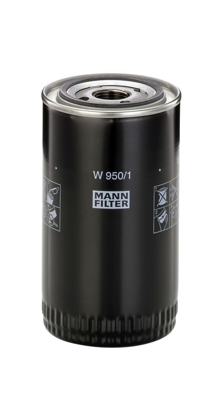Масляный фильтр MANN-FILTER W9501