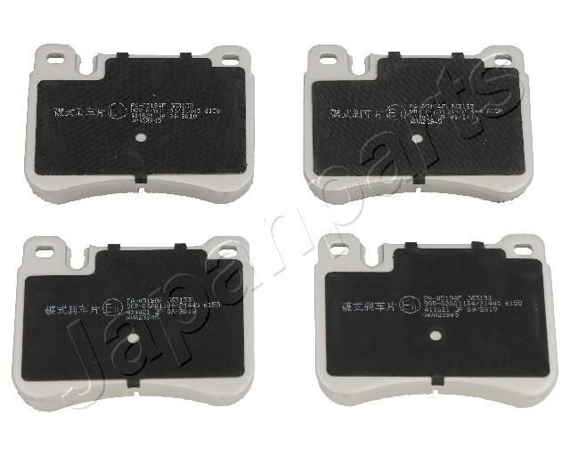 Комплект тормозных колодок, дисковый тормоз JAPANPARTS PA0519AF