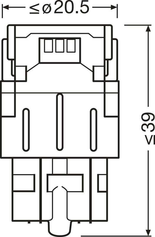 Лампа накаливания OSRAM 7515DWP2BL
