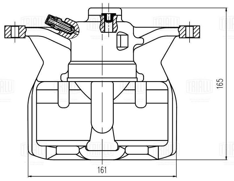 Тормозной суппорт TRIALLI CF209301
