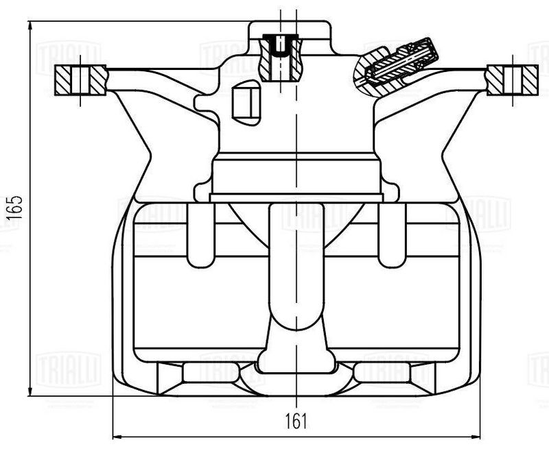Тормозной суппорт TRIALLI CF209302