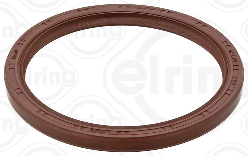Уплотняющее кольцо, коленчатый вал ELRING 589520