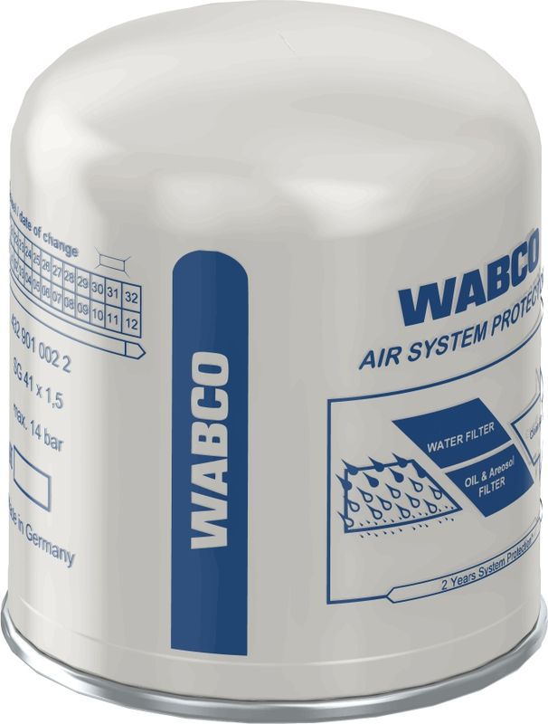 Патрон осушителя воздуха, пневматическая система WABCO 4329010022