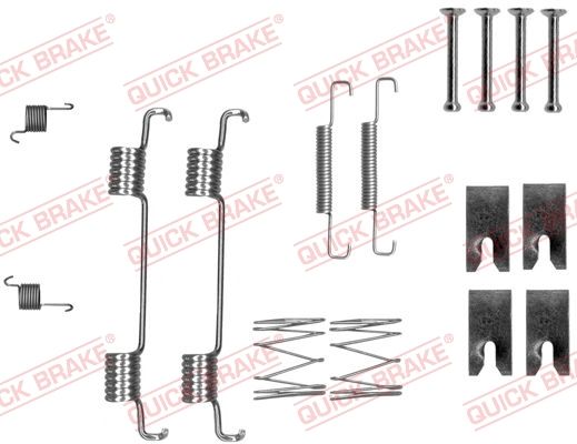 Комплектующие, стояночная тормозная система QUICK BRAKE 1050023