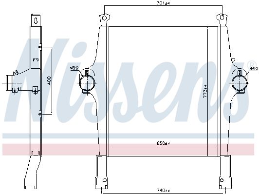 Интеркулер NISSENS 97046