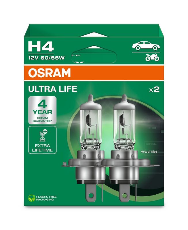 Лампа накаливания, фара дальнего света OSRAM 64193ULT2HB